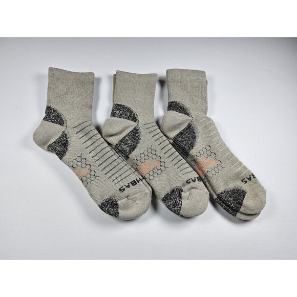 Bombas Hex Tec Hike Hiking Quarter Socks Lot Of 3 Pairs Size XL - Picture 1 of 2
